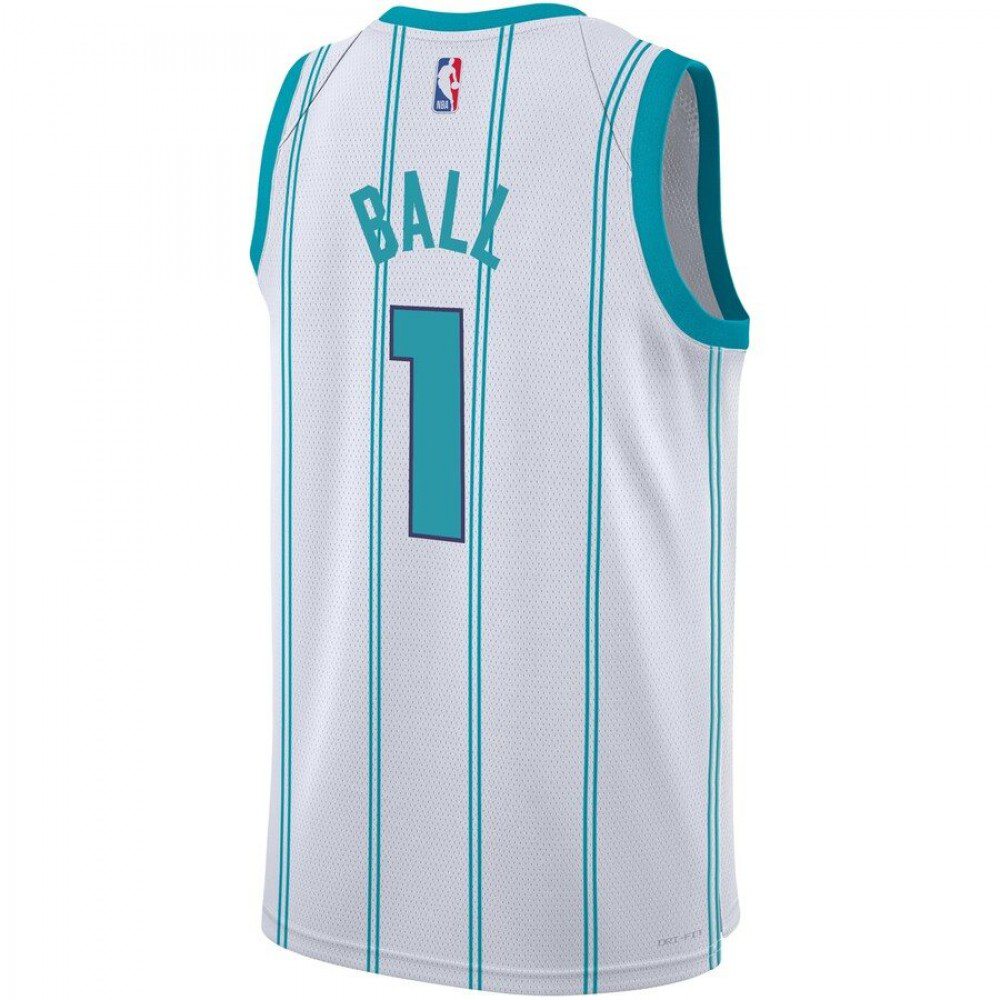 Youth Jordan LaMelo Ball White Charlotte Hornets Swingman Jersey - Association Edition-Pro Kit Vault | Brand New 26/27 Sports Jerseys